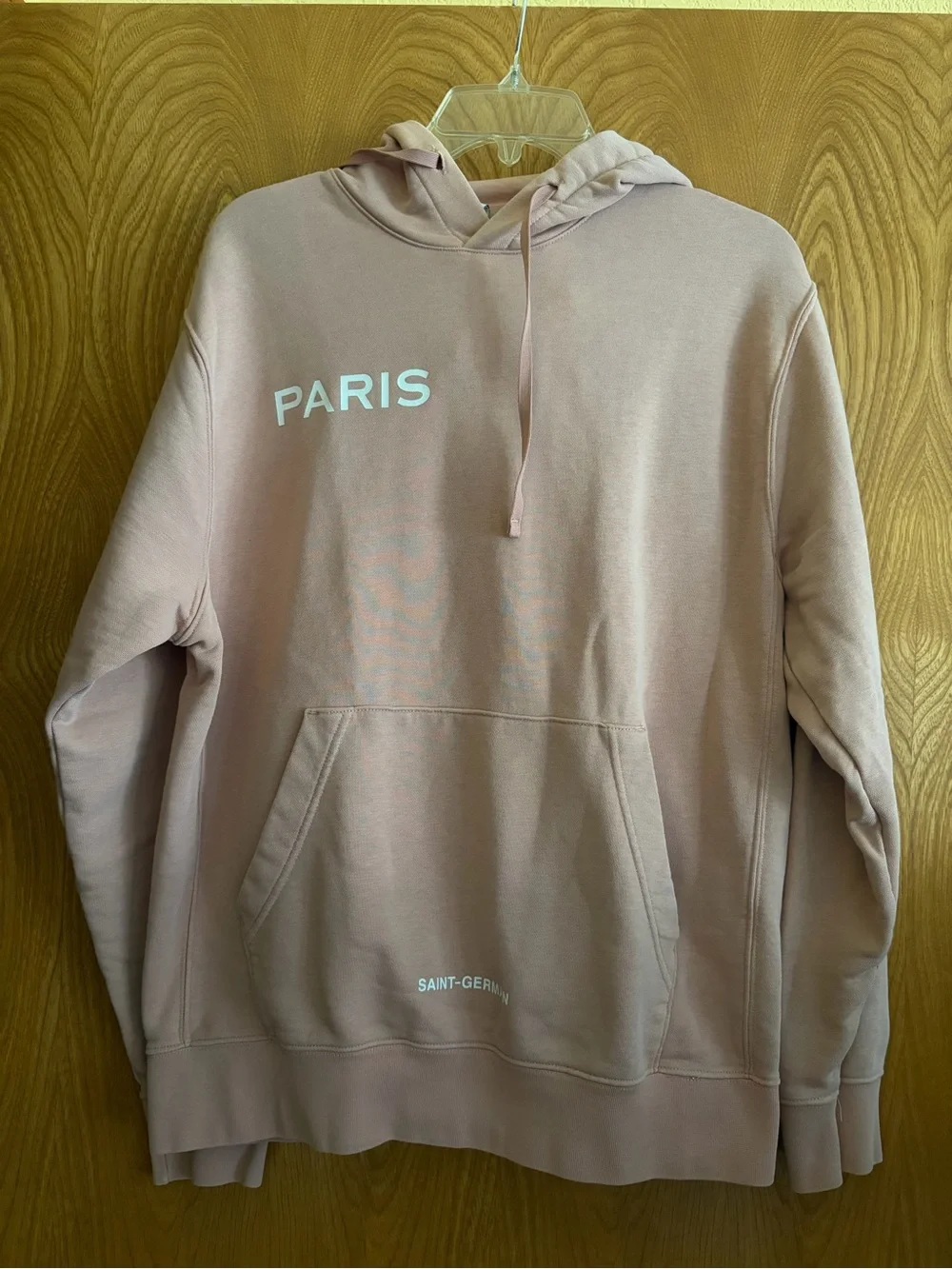 Nike Men's Paris Saint-Germain Light Pink Hoodie size M